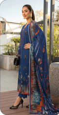 BANA DORA DOUBLE HEAD WITH VOILE DUPATTA 2