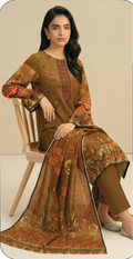 BANA DORA DOUBLE HEAD WITH VOILE DUPATTA 4