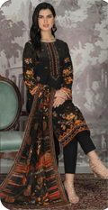 BANA DORA DOUBLE HEAD WITH VOILE DUPATTA 9