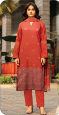 BANA DORA LAWN DAMAN BORING WITH JACQUARD SHAWL 3
